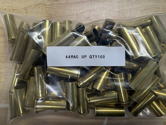 .44 Magnum Unprocessed Brass Qty100 Shipping Included